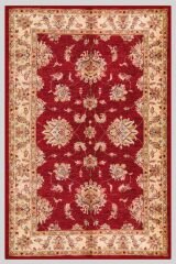 Vintage Desenli Halı, Pamuk Dokuma Pamuklu Taban Dekoratif Halı Kilim 34 - 60 x 100