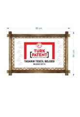 Beyaz Camii LED IŞIKLI RUSTİK kanvas tablo B