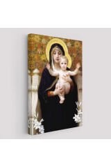 Zambak İle Bakire Tablosu - The Madonna of the Lilies-6479