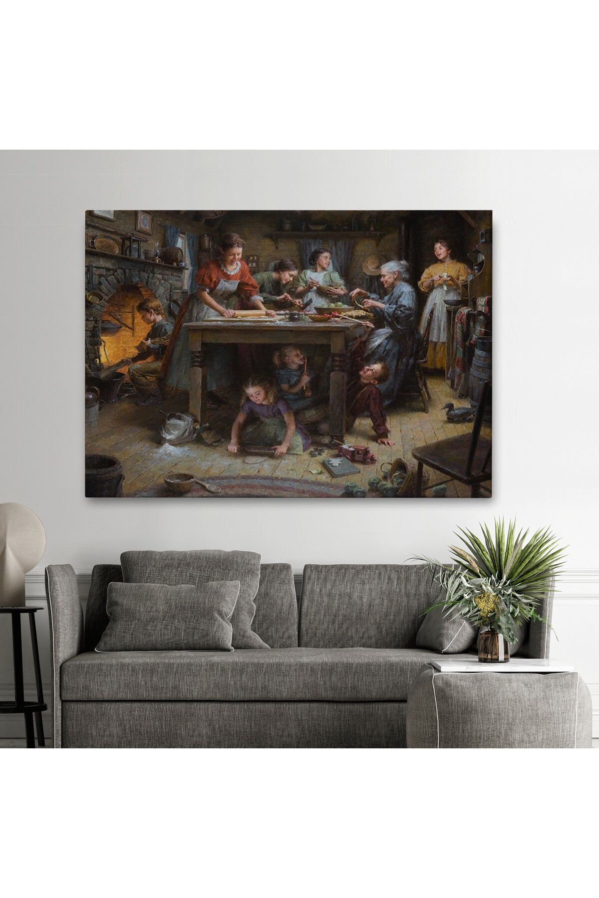 Aile Gelenekleri Tablosu - Morgan Weistling's Painting Family Traditions-6528