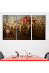 Atatürk'ün TBMM’den Cepheye Uğurlanma Tablosu-6552