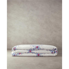 English Home Floral Slice Çift Kişilik Pike 200x220 cm Koyu Mavi