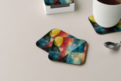 Dekoratif Bardak Altlığı Circle Design 75