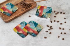 Dekoratif Bardak Altlığı Circle Design 75