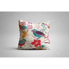 Dijital Baskılı Kırlent Kılıfı 4 Adet 43 x 43
