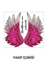 Melek Kanatları Duvar Sticker