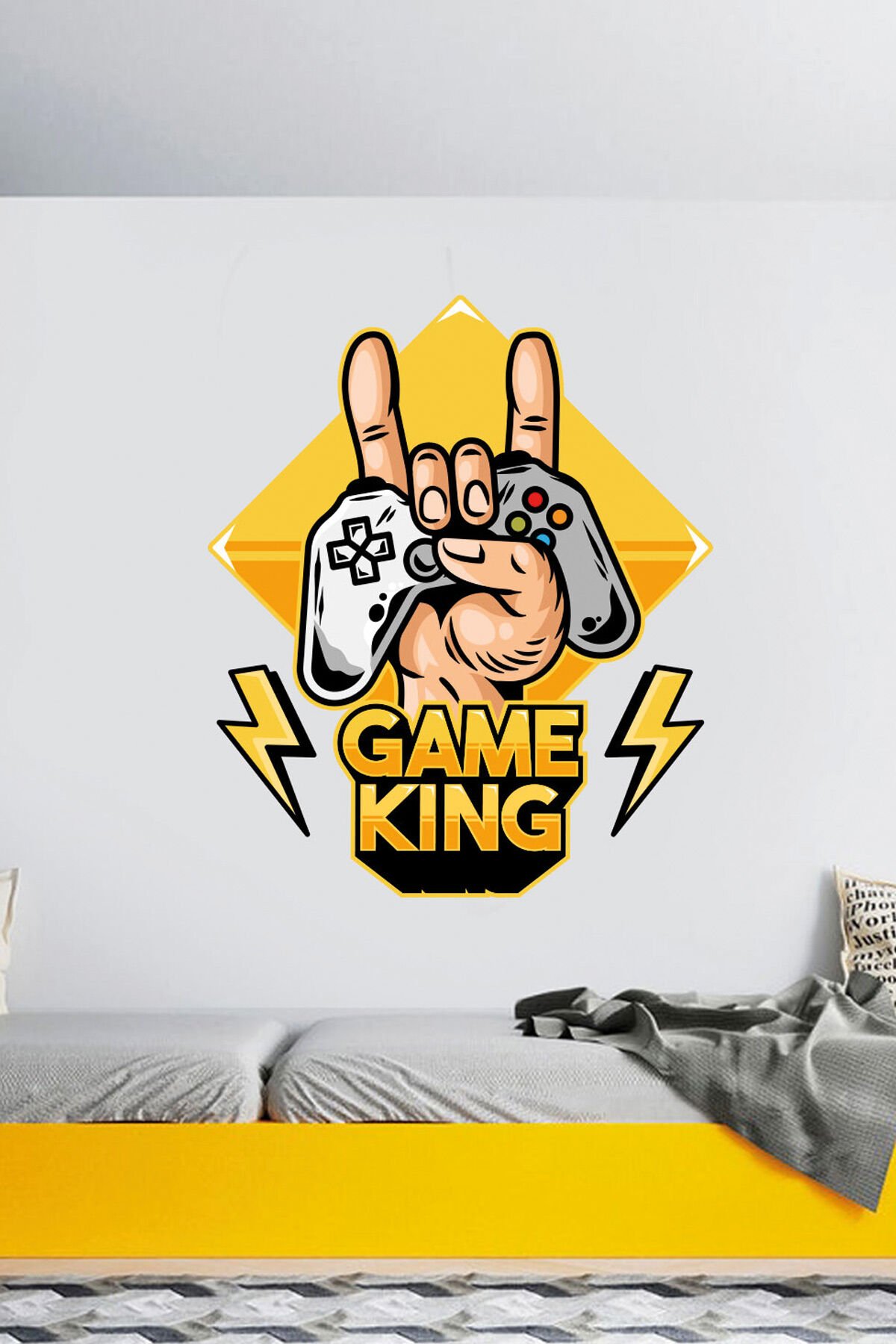 Game Over Duvar Sticker