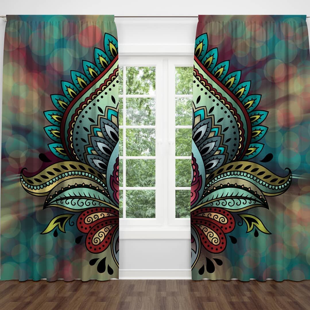 3D Baskılı Fon Perde 81 - 280 x 240